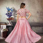 Art Silk Western Wear pink Top - MYLUXURY LANE ENTERPRISE