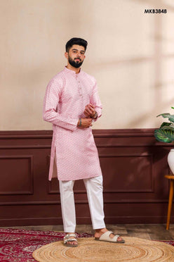 Art Silk Mens Kurtas
