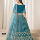 Art Silk Sequins Lehenga With Cancan - MYLUXURY LANE ENTERPRISE