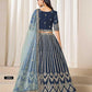 Art Silk Sequins Lehenga With Cancan - MYLUXURY LANE ENTERPRISE