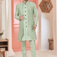Art Silk Premium Series Wedding Mens Kurtas Nehru Jacket - MYLUXURY LANE ENTERPRISE