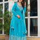 Assam Silk Embroidery Gown - MYLUXURY LANE ENTERPRISE