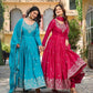 Assam Silk Embroidery Gown - MYLUXURY LANE ENTERPRISE