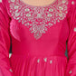 Assam Silk Embroidery Gown - MYLUXURY LANE ENTERPRISE