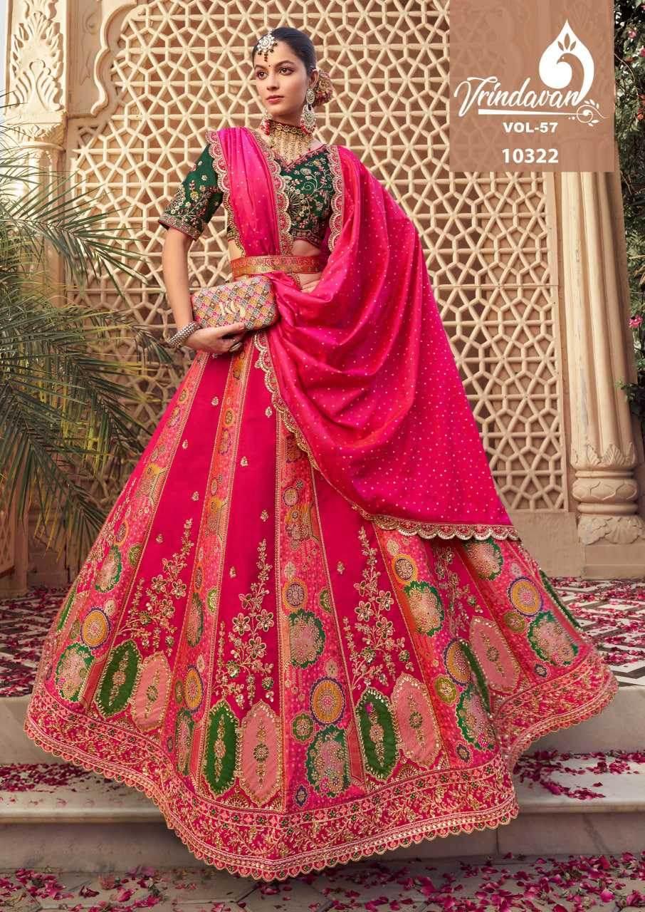 Banarasi Soft Silk Lehenga - MYLUXURY LANE ENTERPRISE