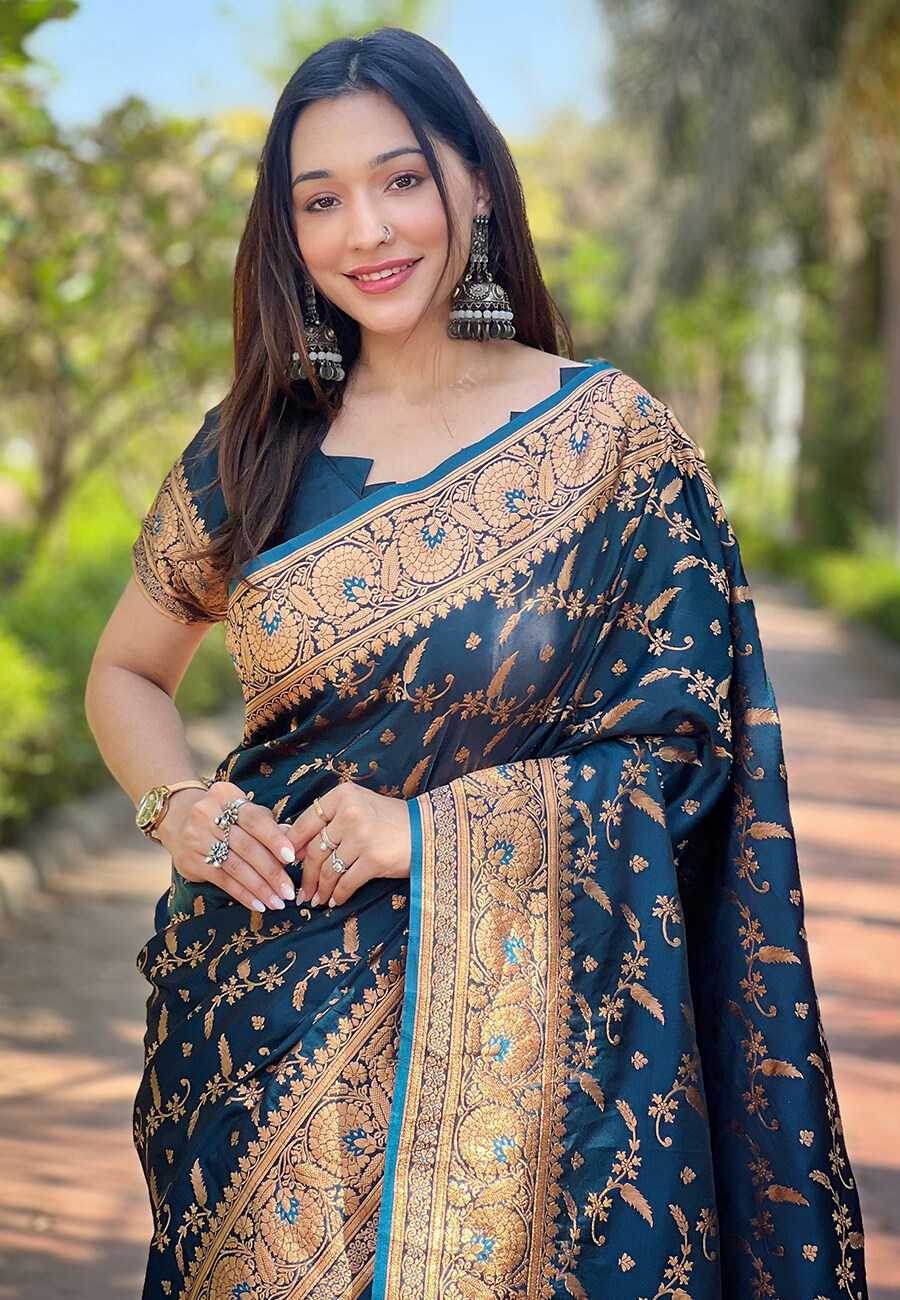Banarasi Soft Silk saree - MYLUXURY LANE ENTERPRISE