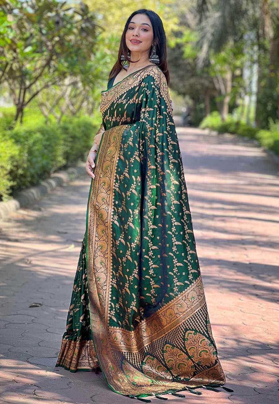 Banarasi Soft Silk saree - MYLUXURY LANE ENTERPRISE