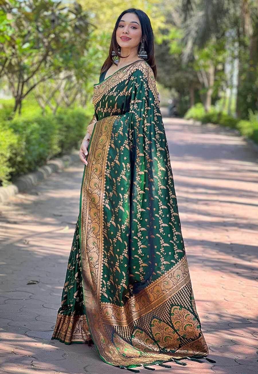 Banarasi Soft Silk saree - MYLUXURY LANE ENTERPRISE