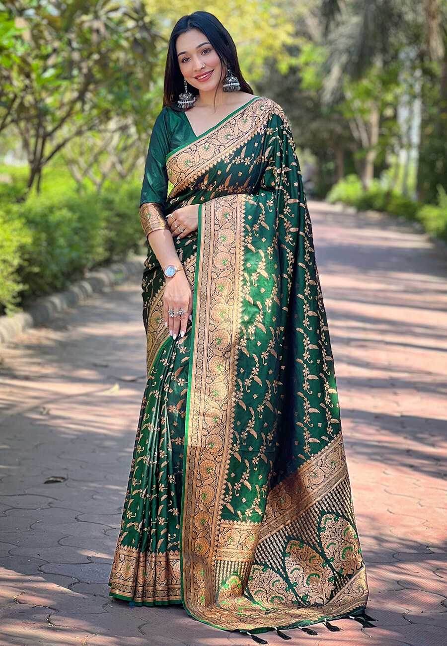 Banarasi Soft Silk saree - MYLUXURY LANE ENTERPRISE
