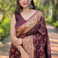 Banarasi Soft Silk saree - MYLUXURY LANE ENTERPRISE