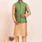 Banarasi Soft Silk Nehru Jacket Manufacturer - MYLUXURY LANE ENTERPRISE