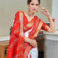 Bandhani Printed Cotton Sarees - MYLUXURY LANE ENTERPRISE