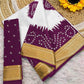 Bandhani Printed Cotton Sarees - MYLUXURY LANE ENTERPRISE