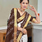 Bandhani Printed Cotton Sarees - MYLUXURY LANE ENTERPRISE