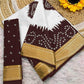 Bandhani Printed Cotton Sarees - MYLUXURY LANE ENTERPRISE