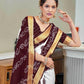 Bandhani Printed Cotton Sarees - MYLUXURY LANE ENTERPRISE