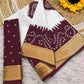 Bandhani Printed Cotton Sarees - MYLUXURY LANE ENTERPRISE