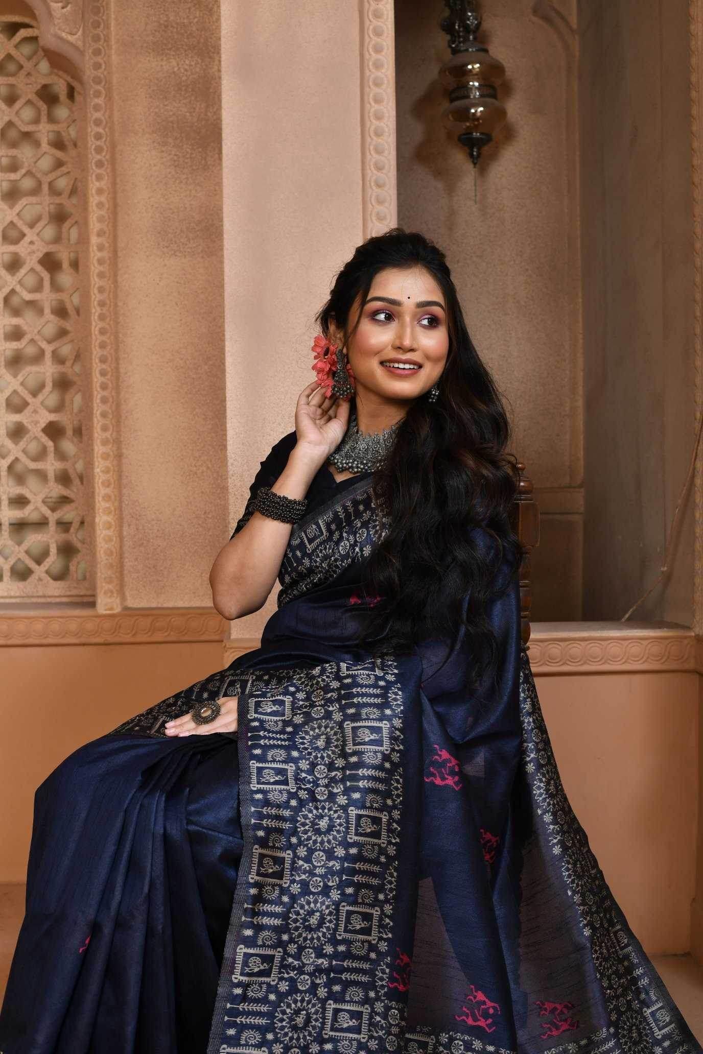 Silk Handloom Saree - MYLUXURY LANE ENTERPRISE