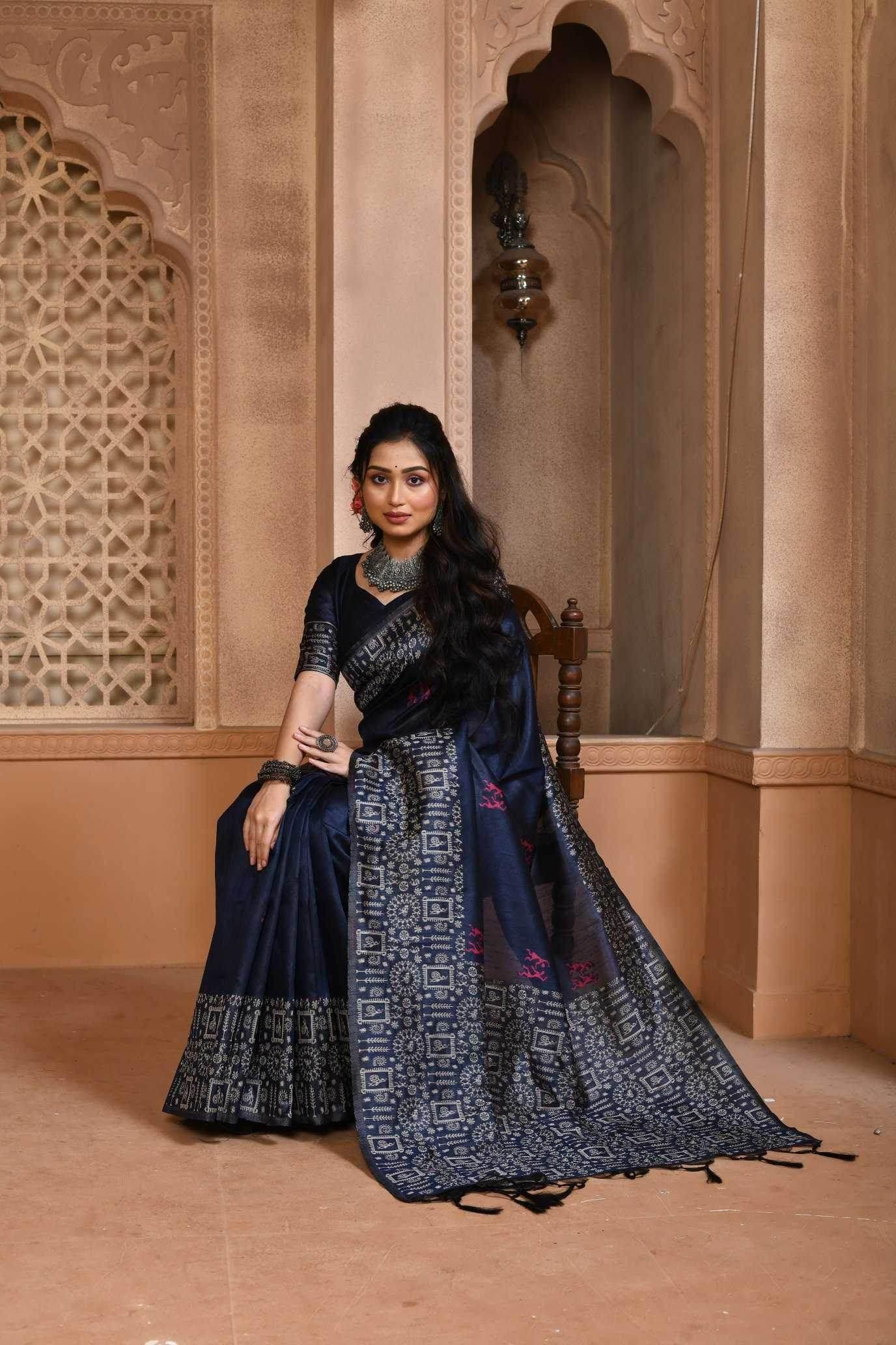 Silk Handloom Saree - MYLUXURY LANE ENTERPRISE
