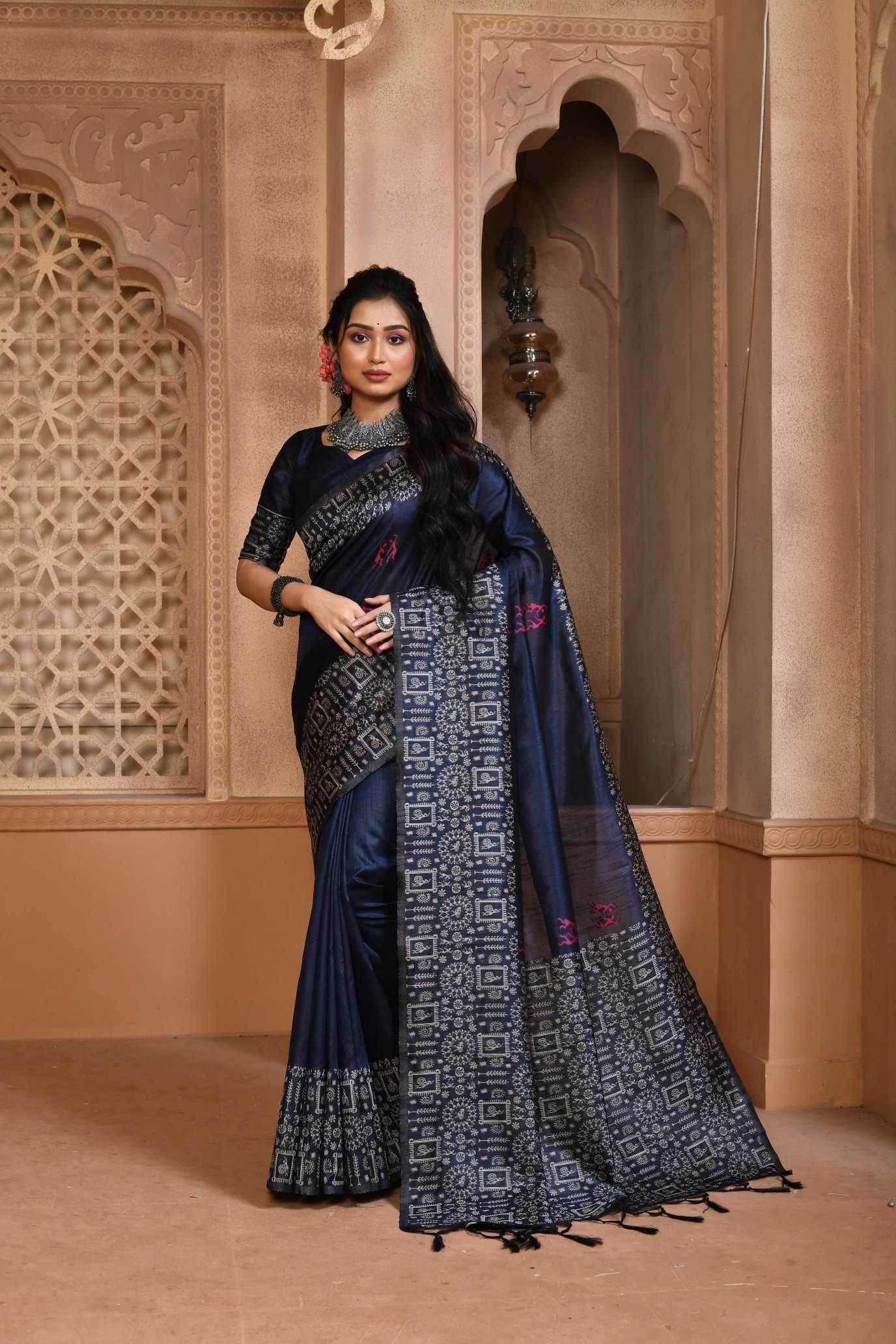Silk Handloom Saree - MYLUXURY LANE ENTERPRISE