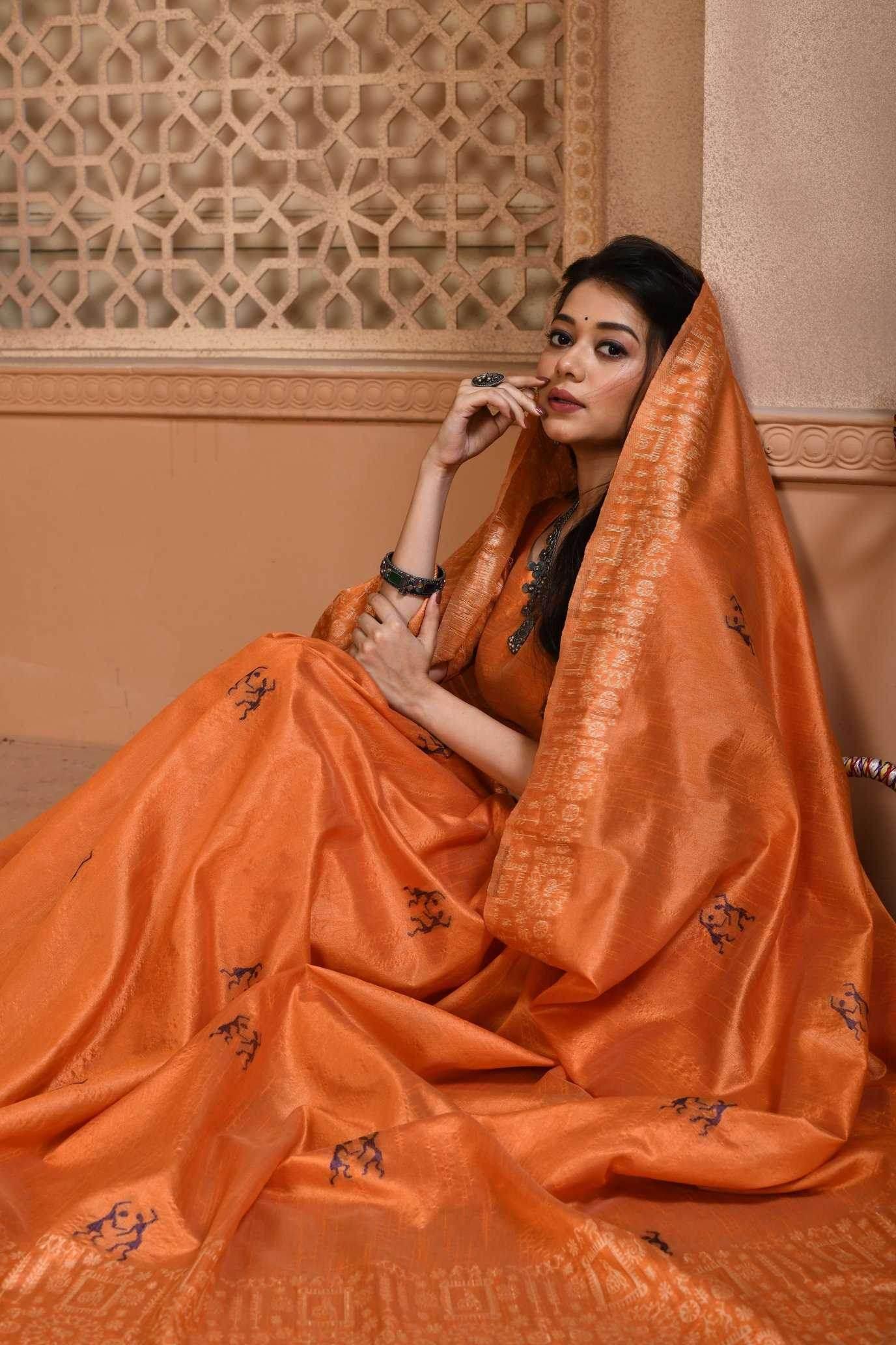 Silk Handloom Saree - MYLUXURY LANE ENTERPRISE