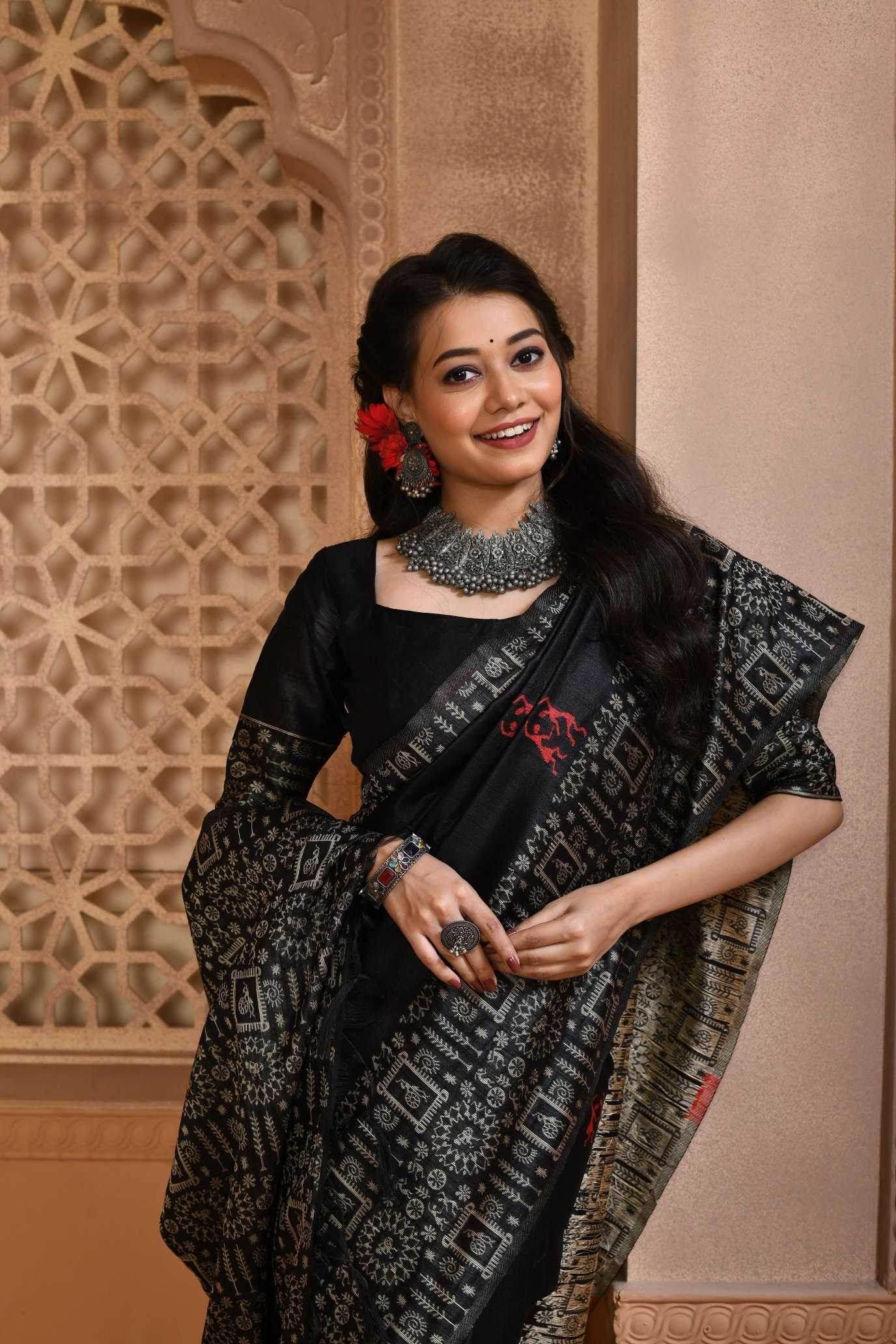 Silk Handloom Saree - MYLUXURY LANE ENTERPRISE