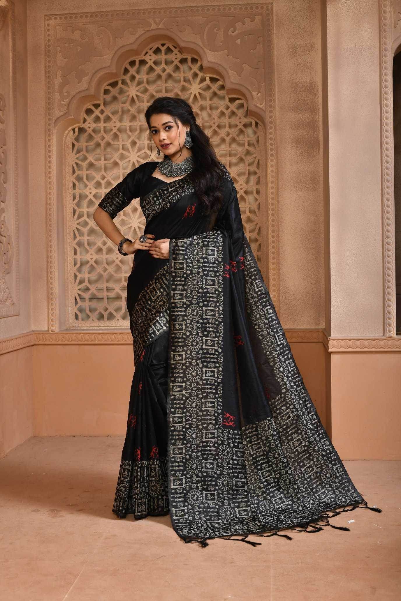 Silk Handloom Saree - MYLUXURY LANE ENTERPRISE