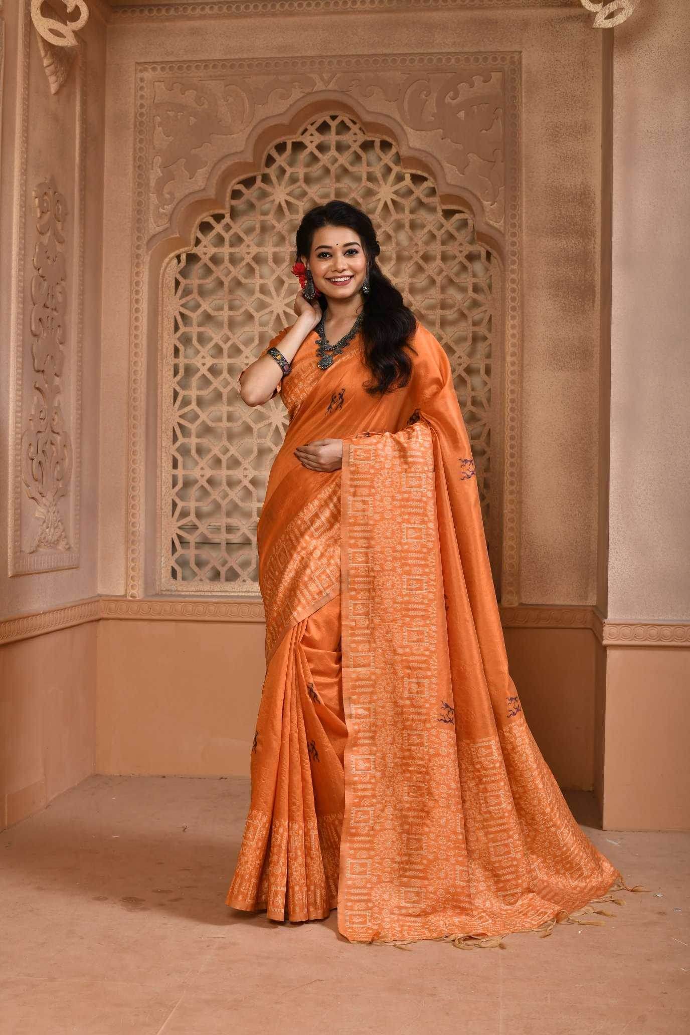 Silk Handloom Saree - MYLUXURY LANE ENTERPRISE