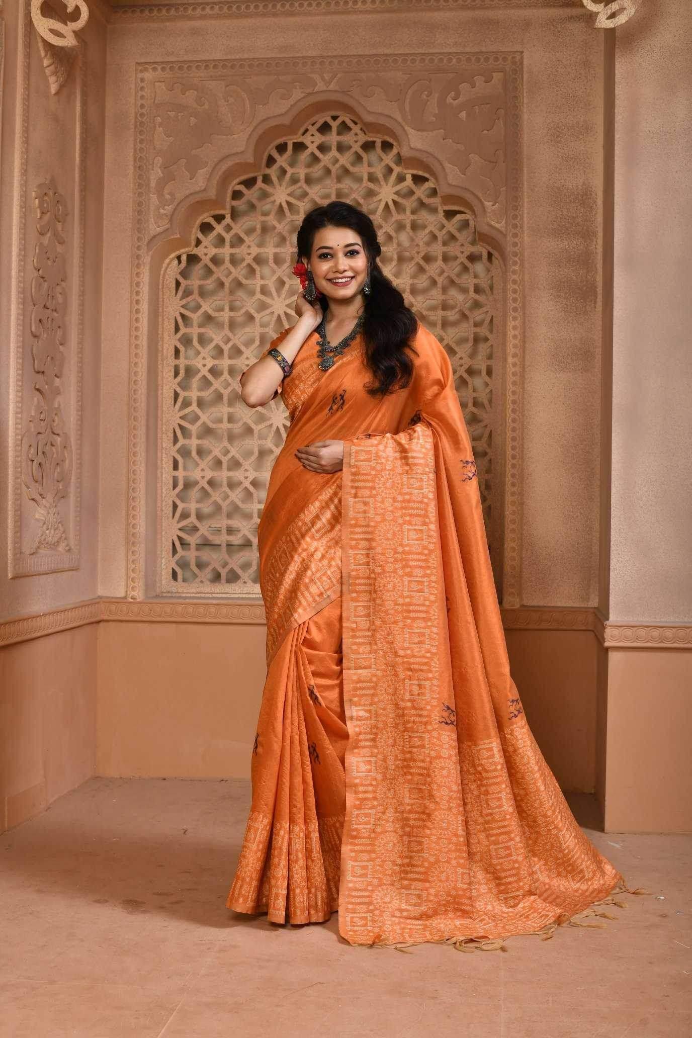 Silk Handloom Saree - MYLUXURY LANE ENTERPRISE