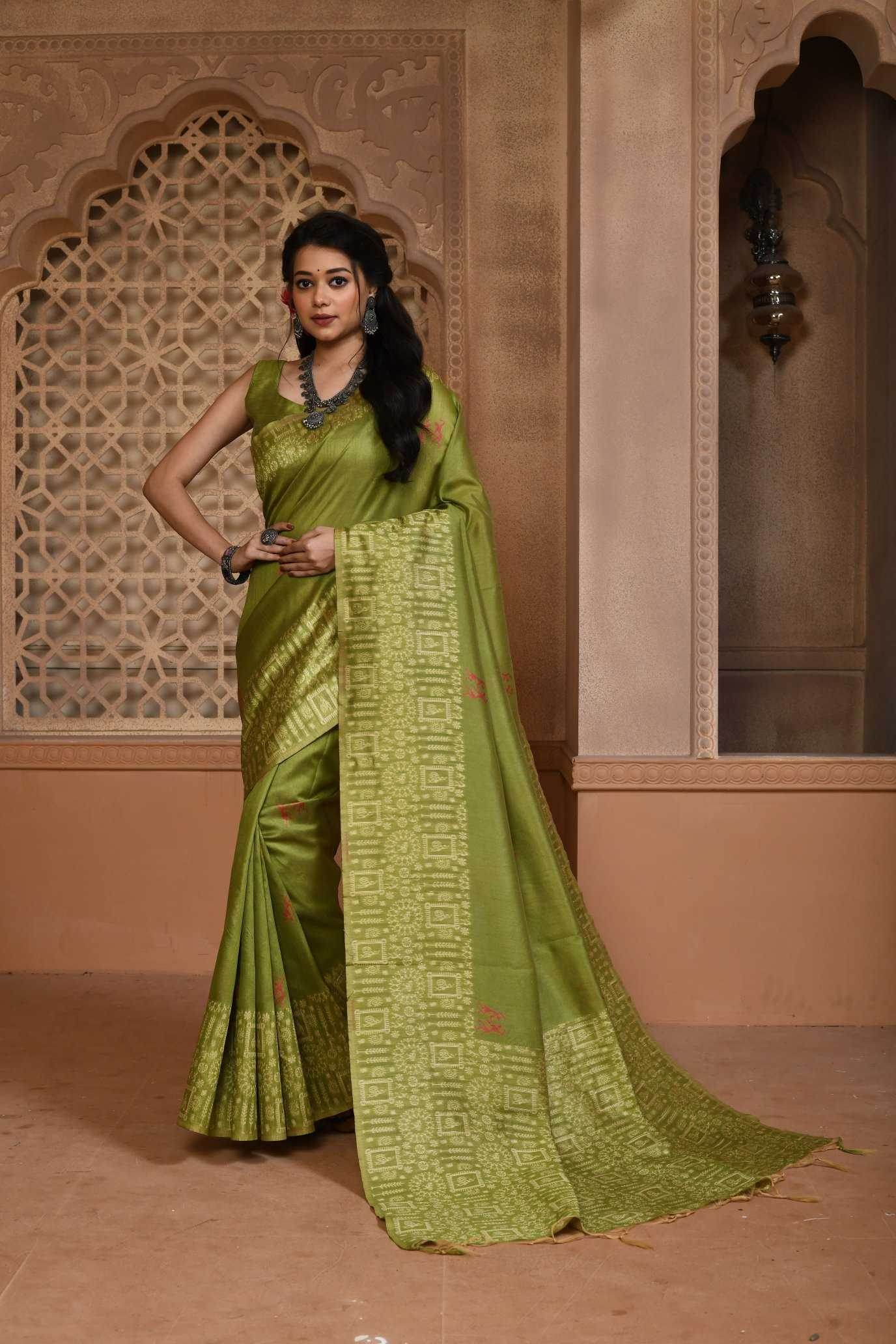 Silk Handloom Saree - MYLUXURY LANE ENTERPRISE