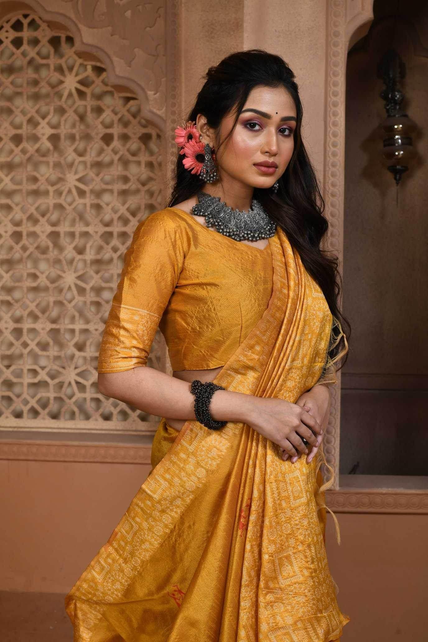 Silk Handloom Saree - MYLUXURY LANE ENTERPRISE