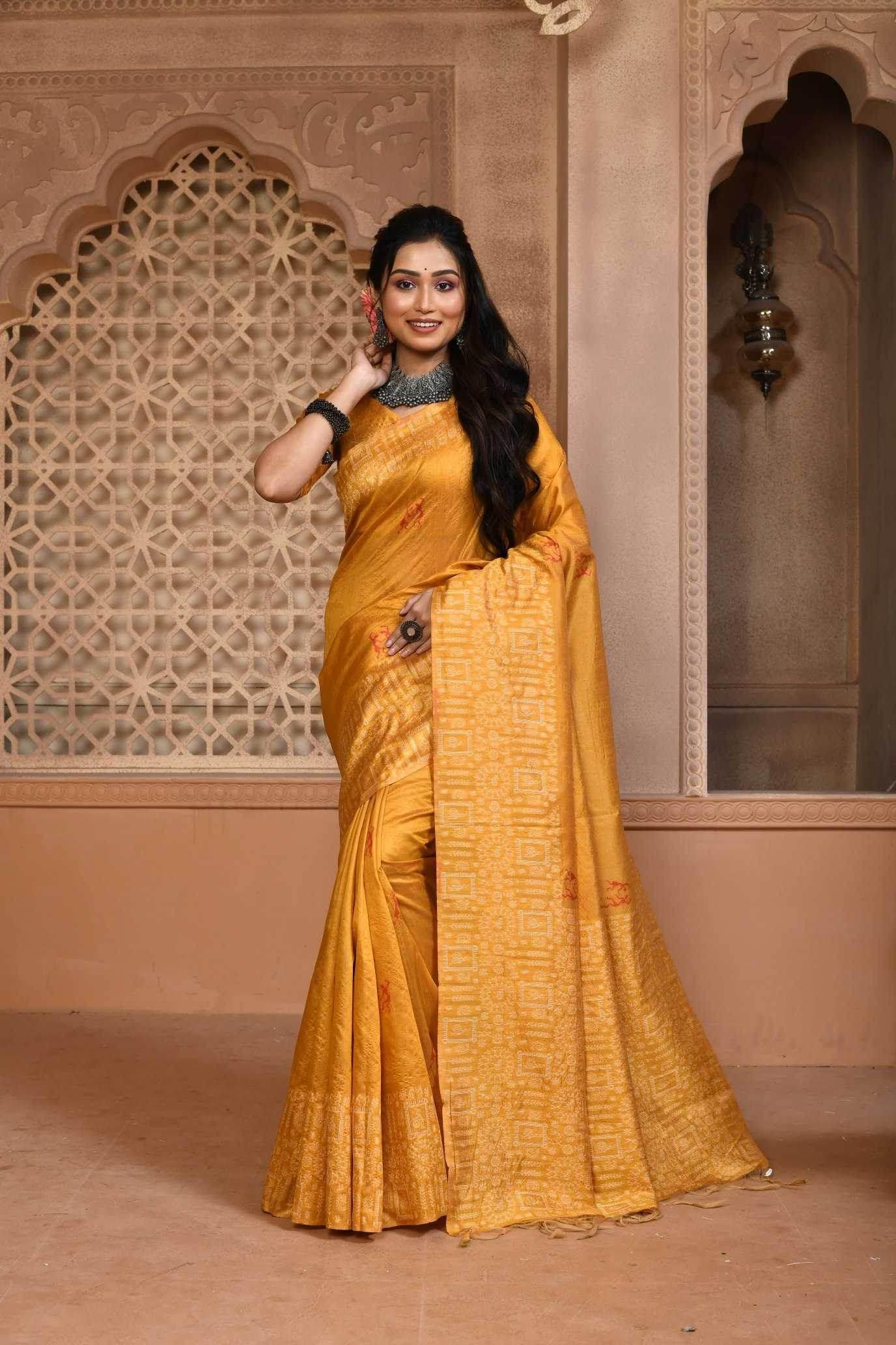 Silk Handloom Saree - MYLUXURY LANE ENTERPRISE