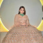 Butterfly Net Zari Work Sequins Lehenga - MYLUXURY LANE ENTERPRISE