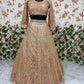 Butterfly Net Zari Work Sequins Lehenga - MYLUXURY LANE ENTERPRISE