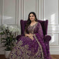 Butterfly Net Embroidered Lehenga - MYLUXURY LANE ENTERPRISE