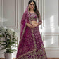 Butterfly Net Embroidered Lehenga - MYLUXURY LANE ENTERPRISE
