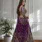 Butterfly Net Embroidered Lehenga - MYLUXURY LANE ENTERPRISE