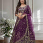 Butterfly Net Embroidered Lehenga - MYLUXURY LANE ENTERPRISE