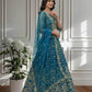 Butterfly Net Embroidered Lehenga - MYLUXURY LANE ENTERPRISE