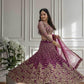 Butterfly Net Embroidered Lehenga - MYLUXURY LANE ENTERPRISE