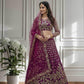 Butterfly Net Embroidered Lehenga - MYLUXURY LANE ENTERPRISE