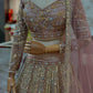 Butterfly Designer Embroidered Sequins Lehenga - MYLUXURY LANE ENTERPRISE