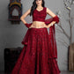Butterfly Net Lehenga Choli Reception Outfit for Women - MYLUXURY LANE ENTERPRISE