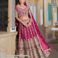 Butterfly Net Designer Lehenga Choli for Elegant Events - MYLUXURY LANE ENTERPRISE