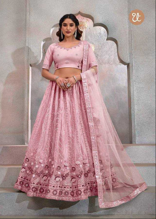 Butterfly Lehenga Choli With Dupatta For Festive Occasions