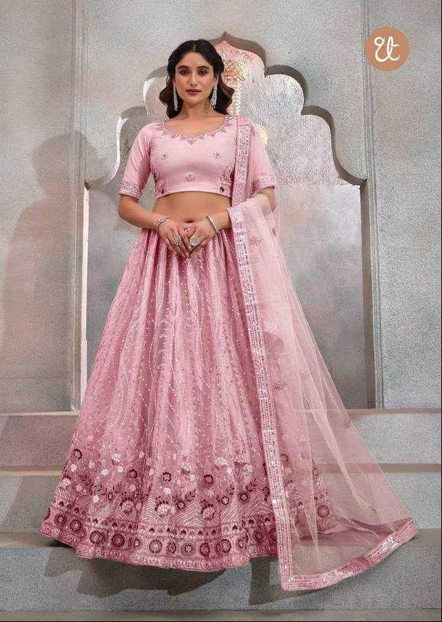 Butterfly Lehenga Choli With Dupatta For Festive Occasions - MYLUXURY LANE ENTERPRISE