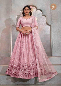 Butterfly Lehenga Choli With Dupatta For Festive Occasions - MYLUXURY LANE ENTERPRISE