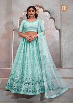 Butterfly Lehenga Choli With Dupatta For Festive Occasions - MYLUXURY LANE ENTERPRISE