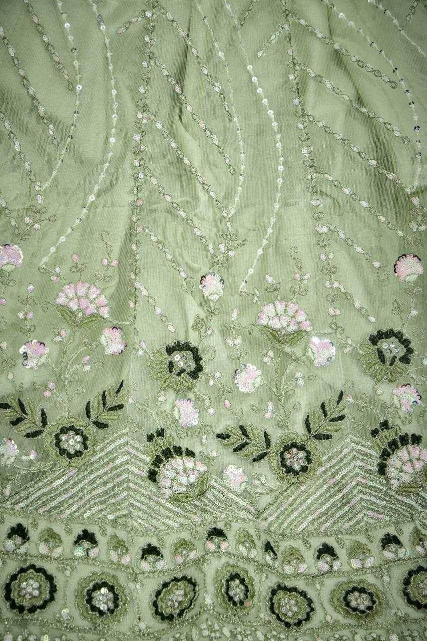 Butterfly Lehenga Choli With Dupatta For Festive Occasions - MYLUXURY LANE ENTERPRISE