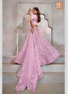 Butterfly Net Embroidered Lehenga Choli for Elegant Style - MYLUXURY LANE ENTERPRISE